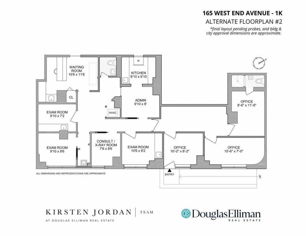 165 West End Avenue 1k Floor Plan C