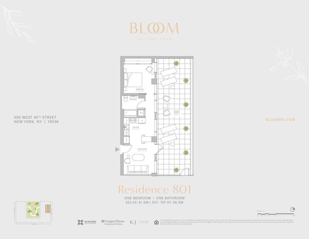 Bloom Floorplan Residence 801 Page 0001